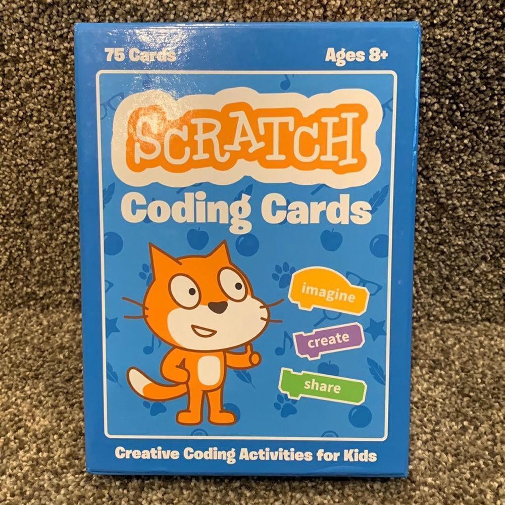 Scratch Coding Cards for kids